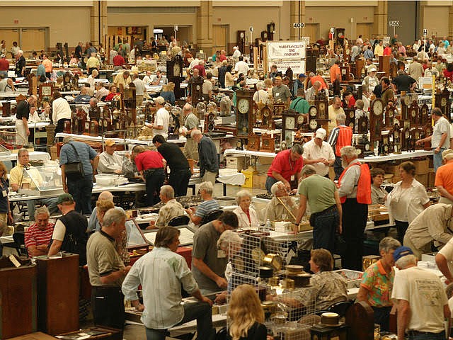 Contributed Photos by National Association of Watch and Clock Collectors / Hundreds of people are expected to attend the annual Mid-South regional meeting of the National Association of Watch and Clock Collectors over Labor Day weekend.