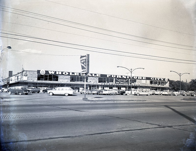 Chattanooga News-Free Press file photo / The Furniture City store on Rossville Boulevard was one of the biggest of its kind in the South.
