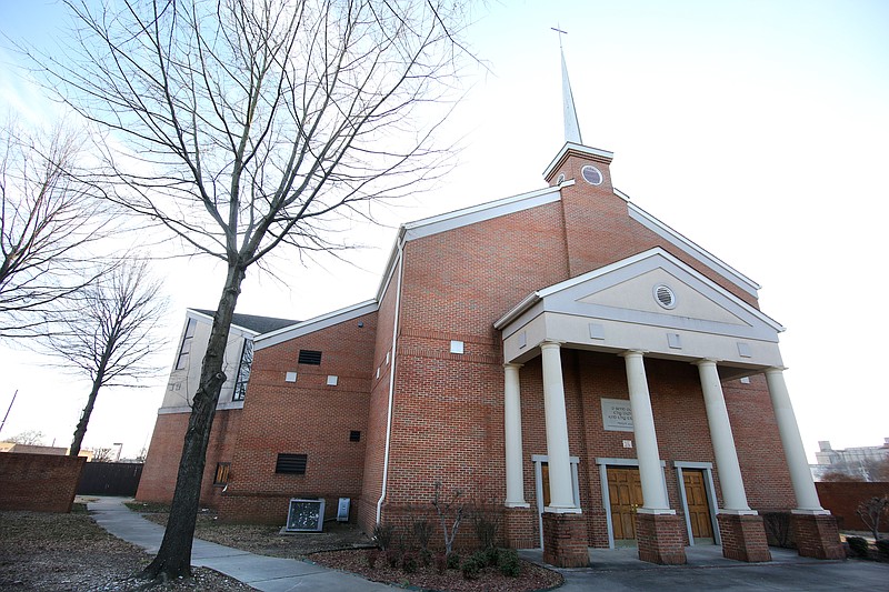 Staff photo by Erin O. Smith / 
Olivet Baptist Church is photographed Wednesday, January 30, 2019 in Chattanooga, Tennessee.