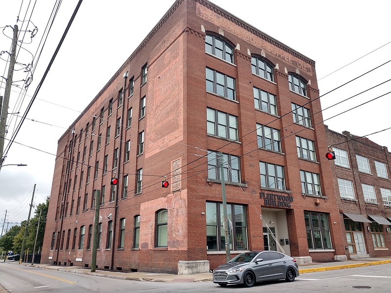 Staff photo by Mike Pare / The Fleetwood Building, shown Monday at East 11th and King streets in downtown Chattanooga, has been acquired by the Nashville-based 3MC Partners real estate firm.