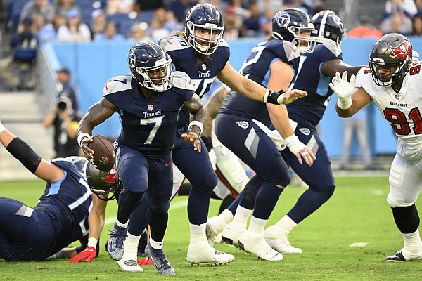 Titans QB Malik Willis on 10-attempt debut: 'If they can't stop the run,  why would we not run it?'