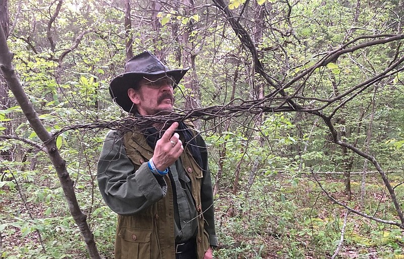 Photo contributed by David Eller / Cryptozoologist David Eller says he recently made an important Big Foot discovery on undis­closed public lands in Middle Tennessee.