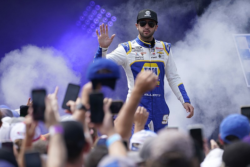 AP file photo by Steve Helber / Chase Elliott won the NASCAR Cup Series regular-season title, but in a year when 16 drivers won at least one points race, he doesn’t think that makes him the favorite to win the overall crown as the playoffs begin Sunday at South Carolina’s Darlington Raceway.