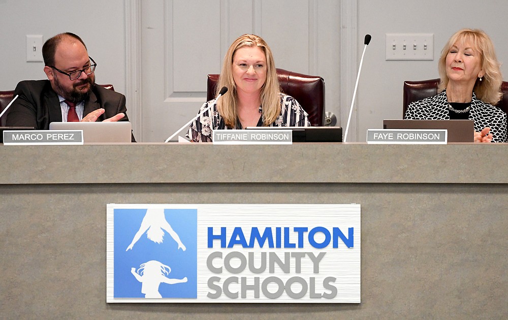Tiffanie Robinson elected chairwoman of Hamilton County school board ...