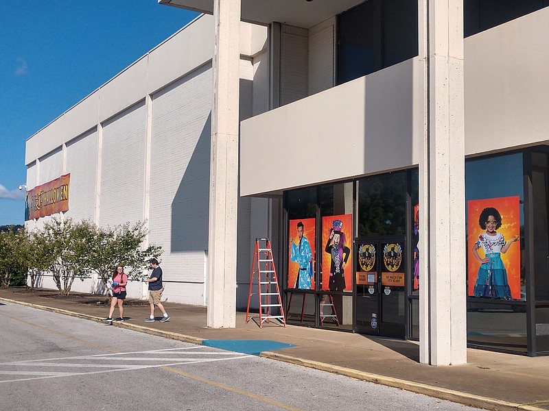Staff photo by Mike Pare / A Halloween-themed venture is operating at the former Sears store at Northgate Mall. A federal judge has agreed to a deal to sell interests in the property to two local entities.