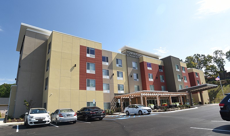 Staff photo by Matt Hamilton / The new TownePlace Suites by Marriott in East Ridge on Thursday, September 22, 2022.