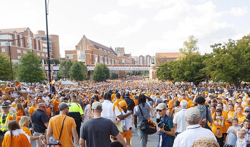 Tennessee Athletics photo by Emma Corona / A massive sea of orange and white is expected for Saturday afternoon’s football showdown between No. 11 Tennessee and No. 20 Florida inside Neyland Stadium.