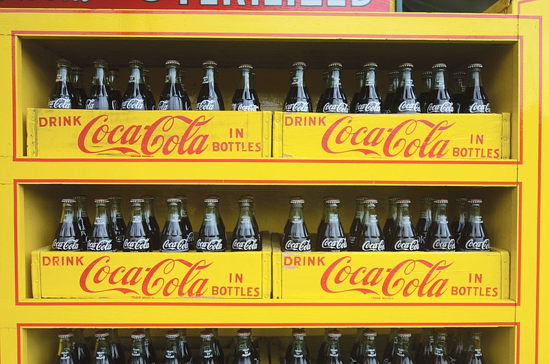 EDGE archives / Cases of Coca-Cola in vintage crates.
