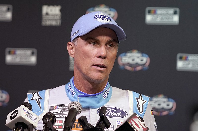 AP photo by John Raoux / NASCAR has penalized driver Kevin Harvick, pictured, crew chief Rodney Childers and Stewart-Haas Racing for alleged modifications to the No. 4 Ford for last Sunday's race at Talladega Superspeedway.
