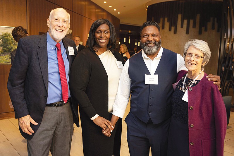 Photography by Nick Evenson / Franklin McCallie, Kathy Purnell, Franklin Purnell and Tresa McCallie attend Southern Adventist University’s inaugural “A Taste of Southern” event.