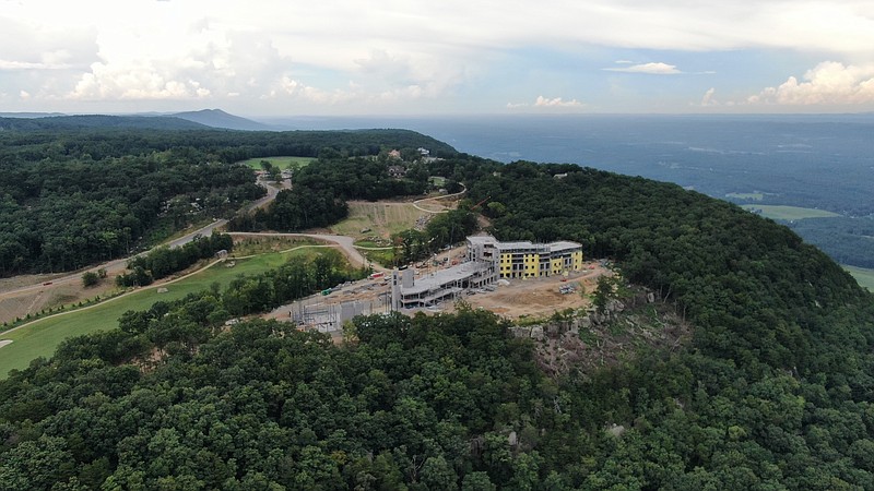 Submitted by Scenic Land Company / Currently under construction and 50% completed, the Cloudland Lodge will bring 245 hotel rooms to the luxury McLemore resort on Lookout Mountain. The hotel is scheduled to open in early 2024.