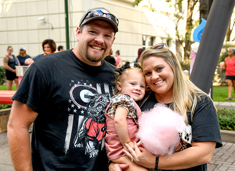 Photo by Mark Gilliland / Jared, Brynleigh and Nicole DeBerry