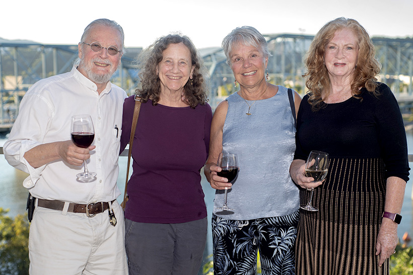 Photo by Michael Hampton / Richard Dube, Barbara Ray, Sandra Vanden Branden and Michele Shellem