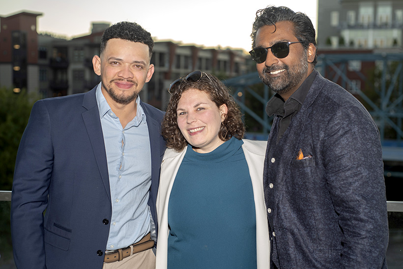 Photo by Michael Hampton / Oscar & Rachel Ruiz and Neil Rajan