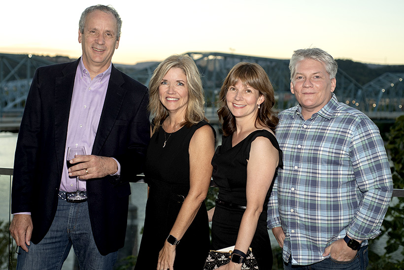 Photo by Michael Hampton / Steve & Teresa Rohn, Heather Kitchens and Matthew Schwingel