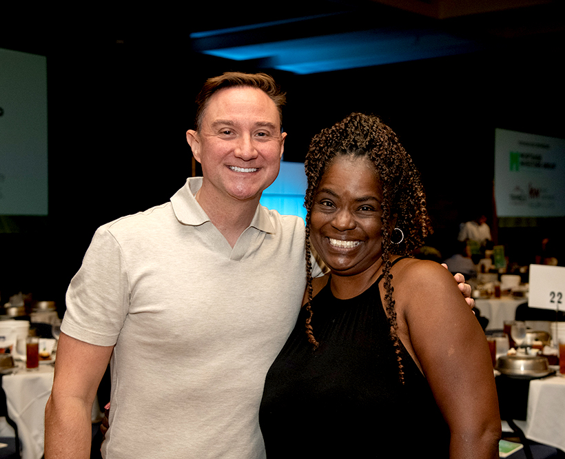 Photo by Mark Gilliland / Ryan King and Sei-Ondra Williams-Owens