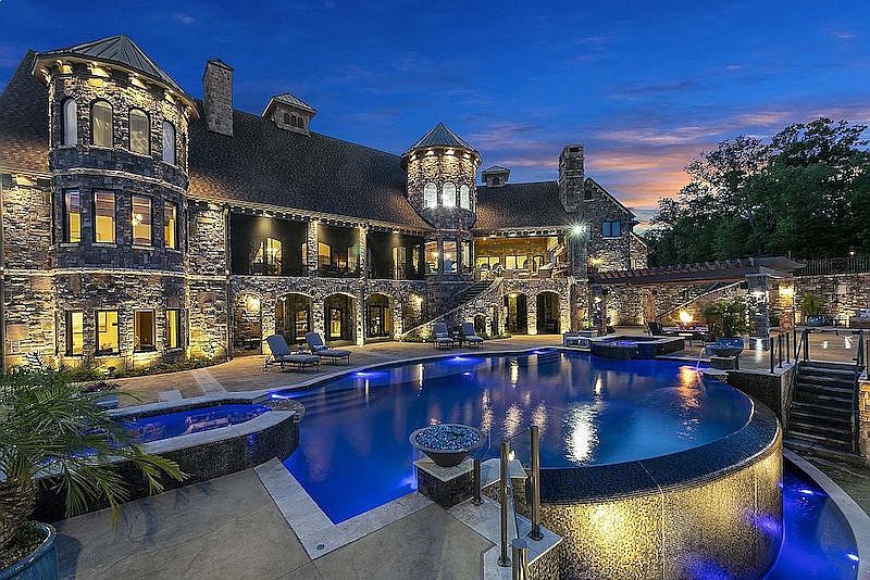 Contributed Photo by Sotheby's International Realty / The 17,772-square-foot mansion at 502 Brown Ferry Road overlooking the Tennessee River has been purchased by a Montana buyer for $8.7 million — the highest price ever for a Chattanooga home.