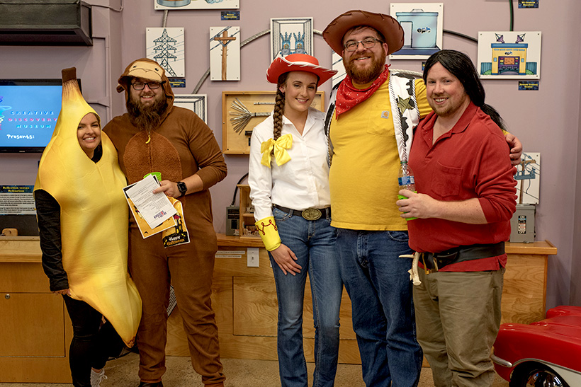 Photo by Michael Hampton / Chandra Ramsey, Paul Allan Courtney, Sierra Williams, Robert Harris and Marc Simons