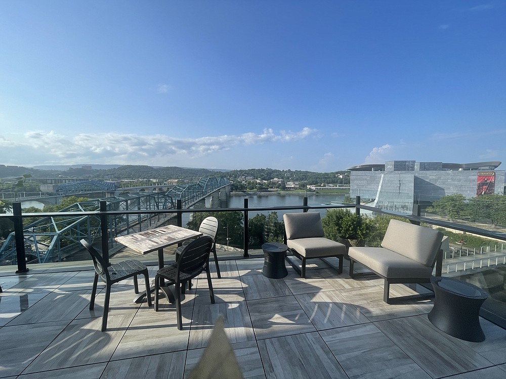 Whiskey Thief, rooftop bar at The Edwin Chattanooga Times Free Press