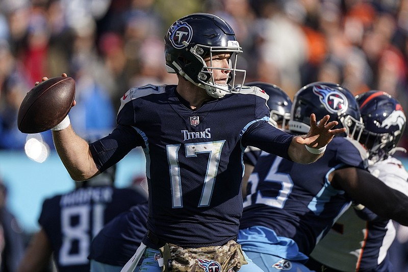 AP photo by Mark Humphrey / Tennessee Titans quarterback Ryan Tannehill return from a two-game absence due to an ankle injury and led his team to a home win against the Denver Broncos on Sunday afternoon.