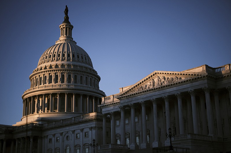 Photo/T.J. Kirkpatrick/The New York Times / The sun rises on the U.S. Capitol building the morning after Election Day in Washington on Wednesday, Nov. 9, 2022.