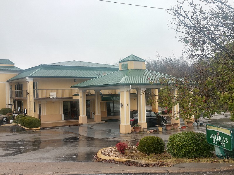 Staff photo by Mike Pare / An America's Best Inn on Lee Highway shown in this Tuesday, Nov. 15, 2022, photo, would be converted into the apartments, according to a developer's proposal.