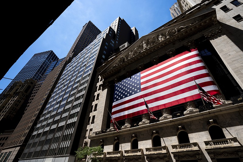 FILE - The New York Stock Exchange on Wednesday, June 29, 2022 in New York. (AP Photo/Julia Nikhinson)