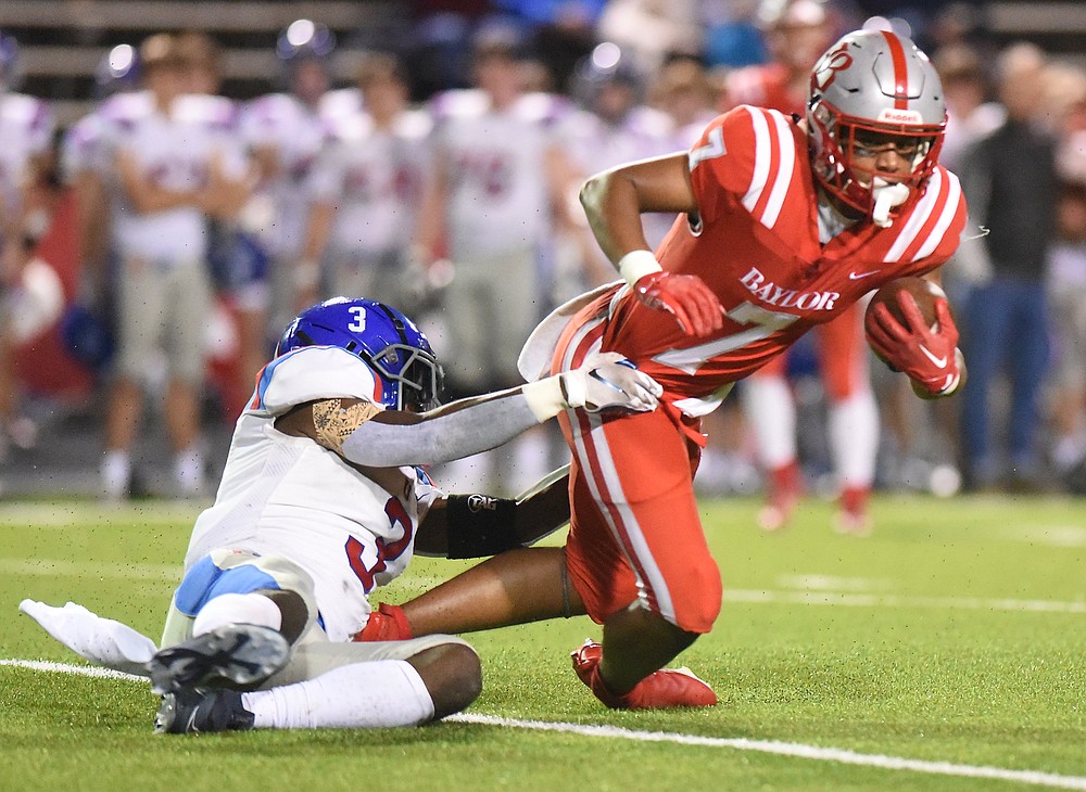 Baylor's Amari Jefferson and Whit Muschamp Chattanooga Times Free Press