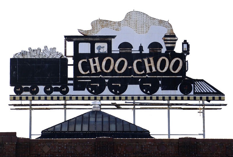 Staff File Photo/ The sign atop the Chattanooga Choo Choo hotel complex in downtown Chattanooga.