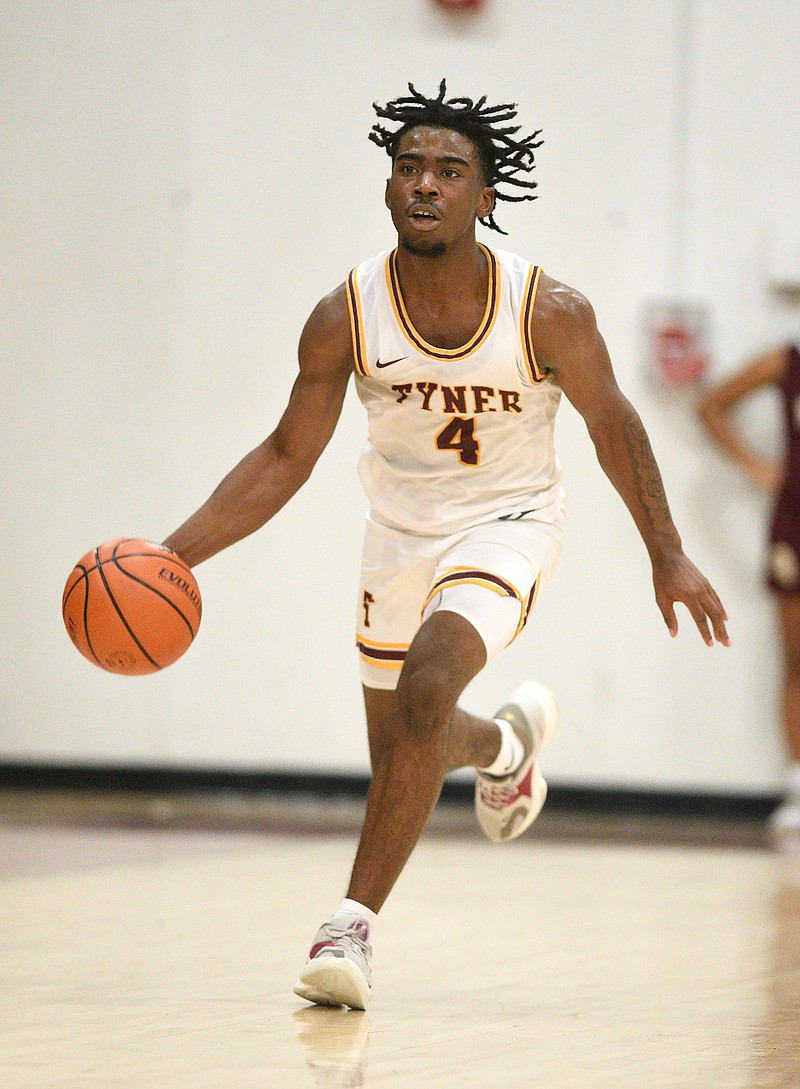 Staff Photo by Matt Hamilton / Tyner's Nehemiah Bloodsaw scored 23 points to pace the Rams to a 91-62 win over Central.