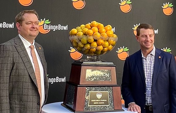 Swinney has made the orange pants special once again