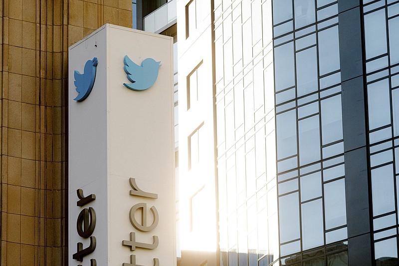 Photo/Jason Henry/The New York Times / Twitter’s headquarters building in San Francisco is shown on Friday, Nov. 18, 2022.