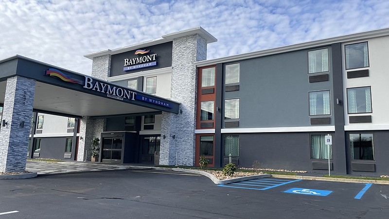 Photo by Dave Flessner / The newly named Baymont by Wyndham motel at 6674 Ringgold Road, just off Interstate 75 in East Ridge, is the southern most motel at Exit 1 among nearly a dozen hotels or motels at the East Ridge exit. The motel was photographed Tuesday.