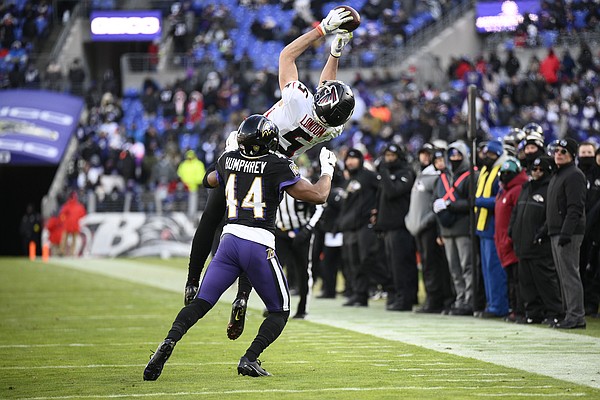 Falcons eliminated from playoff contention with loss to Ravens