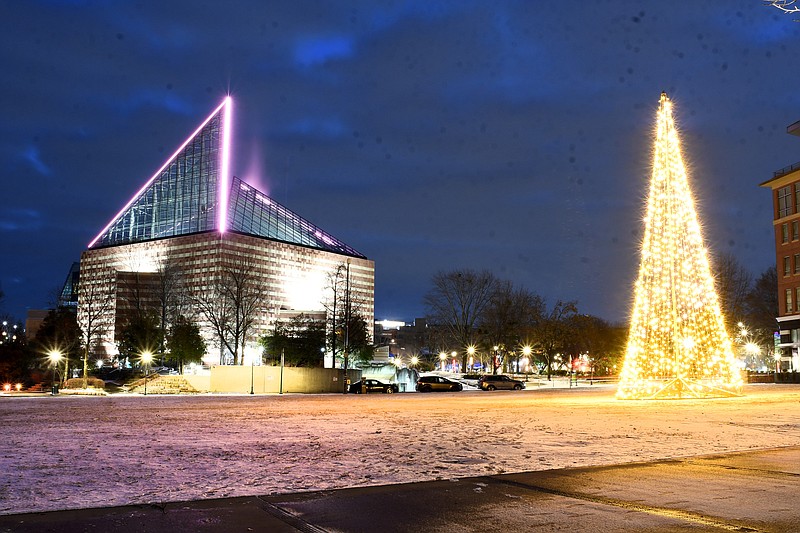 Photos Chattanooga gets a light coating of snow Chattanooga Times