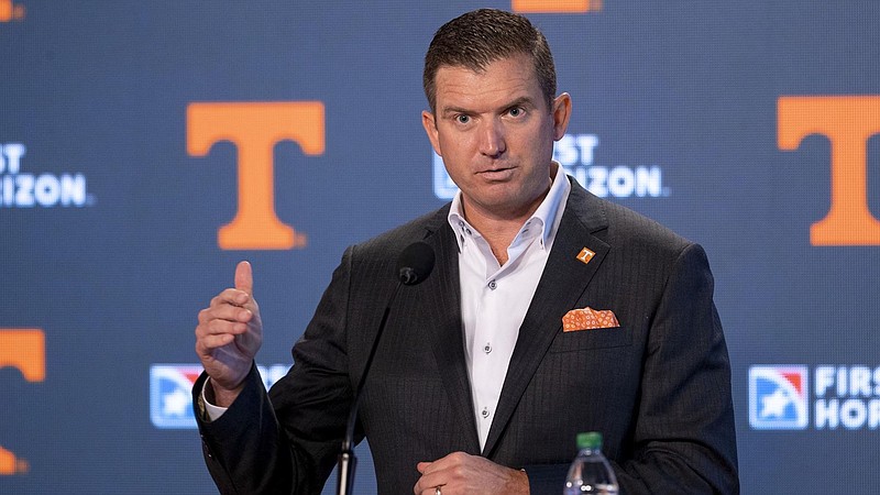 Tennessee Athletics photo / Tennessee athletic director Danny White, who was hired in January 2021, has received a raise and a contract extension.