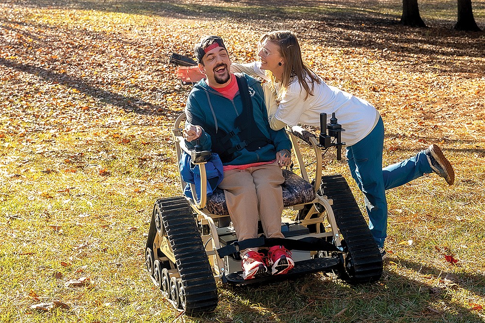 Meet the woman, a double amputee, who helped bring allterrain wheelchairs to 12 nearby
