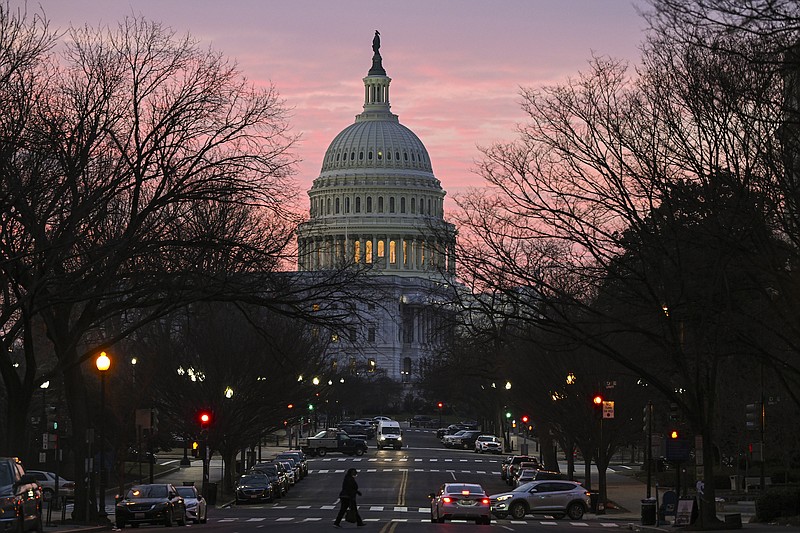 Photo/Kenny Holston/The New York Times / The US Capitol is seen during sunrise as the 118th Congress begins on Jan. 3, 2023. Republicans, back in control of a chamber of Congress, are poised once again to leverage the debt limit to make fiscal demands of President Biden.