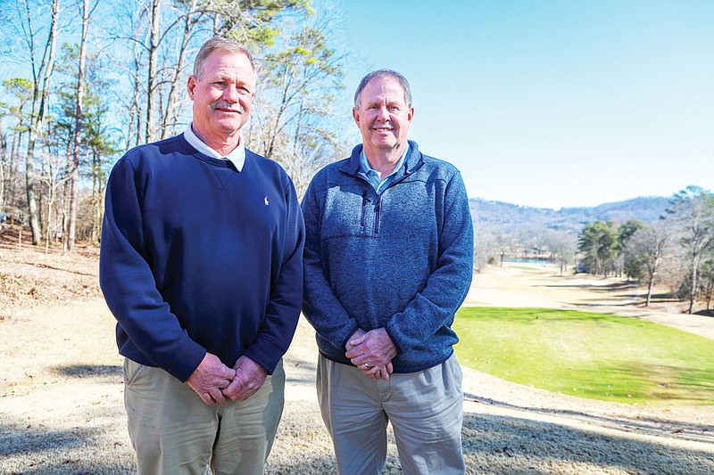 Photography by Olivia Ross / WindStone Golf Club owners Wes and Tim Gilbert.