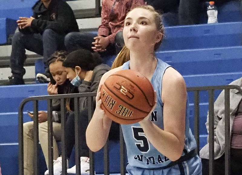 Staff file photo / McMinn Central junior guard Molly Masingale scored 29 points Thursday as the Chargerettes turned their first appearance at the BlueCross State Championships since 2016 into a victory and advanced to Friday's Class 2A semifinals.