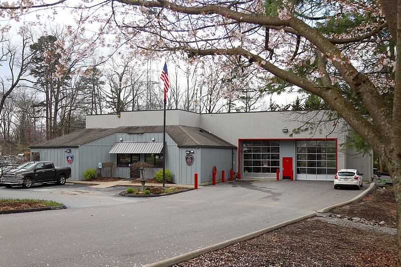 Staff photo by Olivia Ross  / Signal Mountain's Fire Department is seen on Monday. The town may make significant cuts to the department, which it says is larger and receives more funding than others of its size.