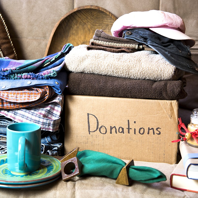 Photo Contributed by Goodwill / Cleaning expert Matt Paxton says donating unwanted goods is a quick way to tackle the clutter.