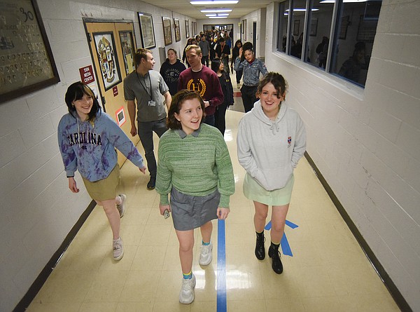 Girls Preparatory students tour Chattanooga’s Howard School in Leadership Exchange program