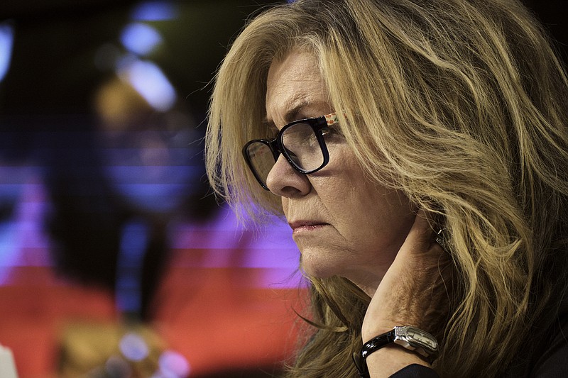 New York Times File Photo/T.J. Kirkpatrick / U.S. Sen. Marsha Blackburn, R-Tenn., may sound partisan in public, but her record this year shows she has frequently worked across the aisle.