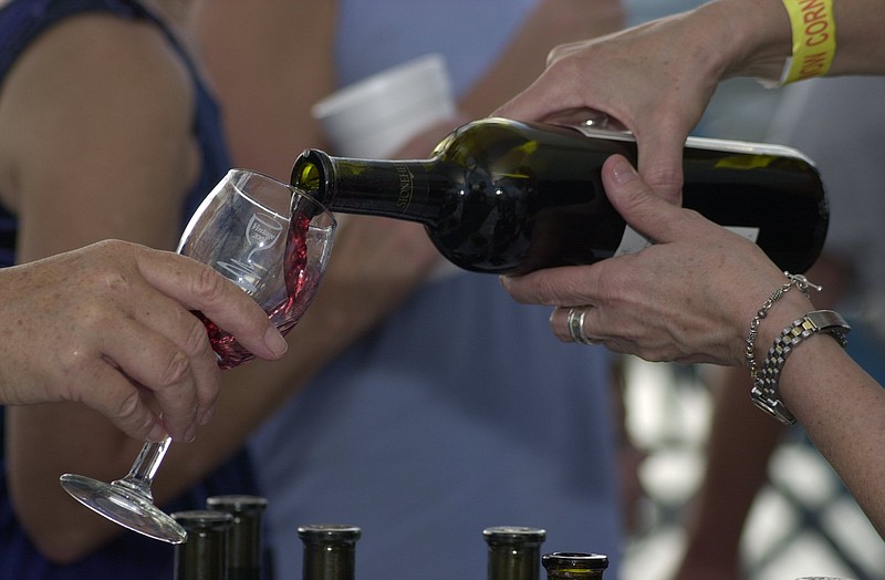 Staff File Photo / Wine producers exclusive to Tennessee will be serving samples at the Sip TN Wine Festival on April 1 at First Horizon Pavilion.