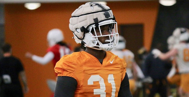 Photo courtesy of 247Sports.com / Tennessee linebacker Caleb Herring, a midyear enrollee from Murfreesboro, was the state's top prospect in the 2023 signing cycle.