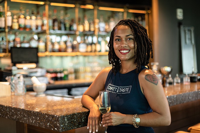 Staff photo / Briana Garza, seen in June 2021, is the owner of Chatt Taste Food Tours and, along with Monica Kinsey, is starting a new food festival highlighting Chattanooga's restaurants.
