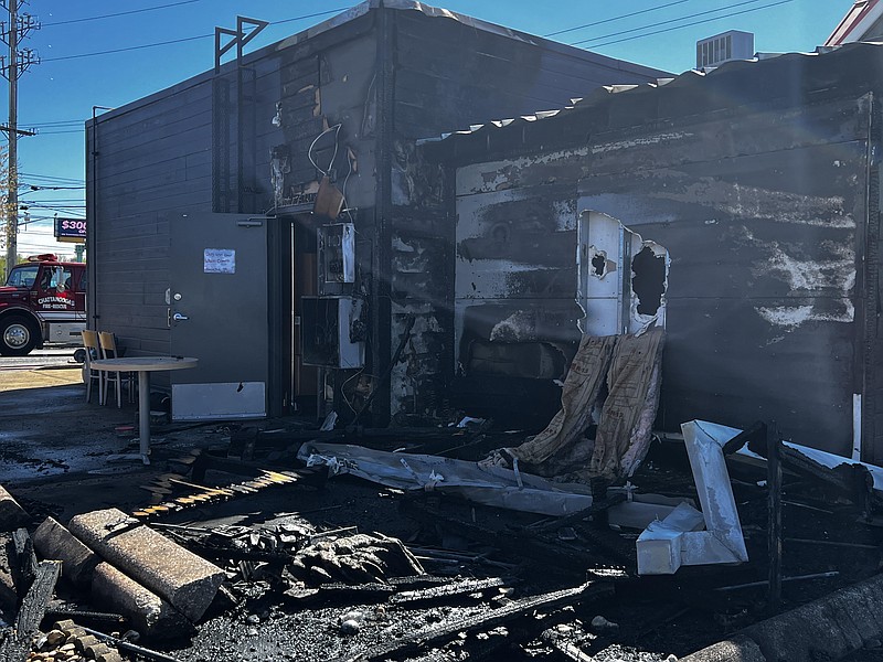 Fire at Hixson Smoothie King shuts down Highway 153 Chattanooga Times Free Press