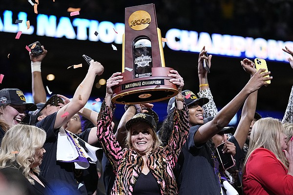 LSU women win schools first NCAA basketball title Chattanooga Times Free Press LSU women win schools first NCAA basketball title Chattanooga Times Free Press