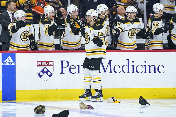 BRUINS SET NHL RECORD FOR MOST REGULAR SEASON WINS (65) & POINTS